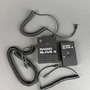 Quantum Radio Slave 4 Wireless Flash Trigger Set Black Vintage